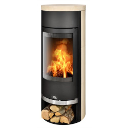 Krbová kamna ABX Vigo mramor Cream